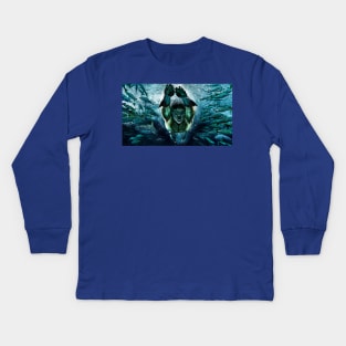 Aquaman Classic Kids Long Sleeve T-Shirt